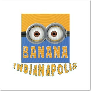 DESPICABLE MINION AMERICA INDIANAPOLIS Posters and Art